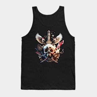 Winged Skull Tank Top